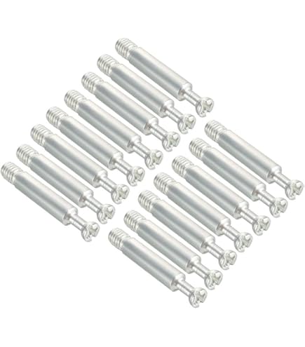 Amazon | uxcell カムロックナット 13 x 11 mm ジョイントコネクター